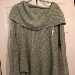 Evy’s Tree Emily top in Kale 2x VVGUC